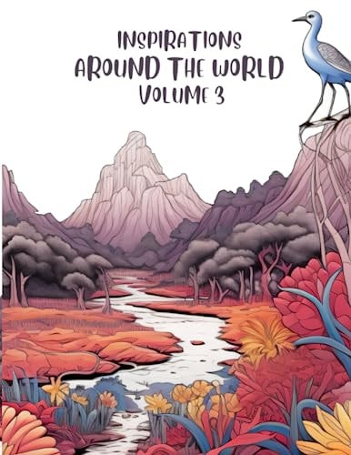 Inspirations Around the World - Volume 3 Coloring Book