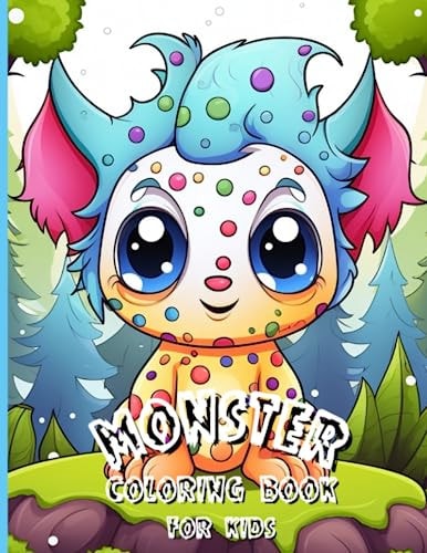 Monster Coloring Book For Kids