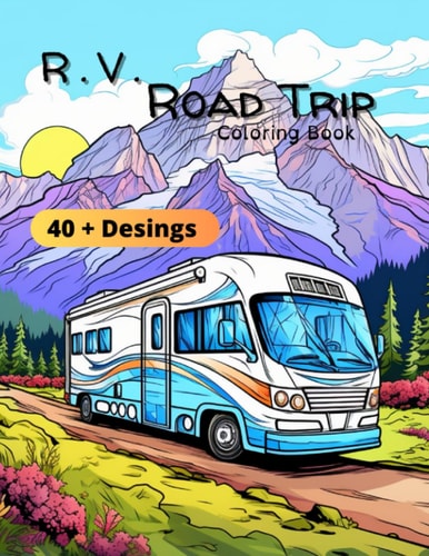 RV Road Trip Coloring Book RV Road Trip Coloring Book 2
