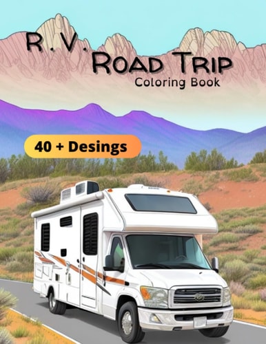 RV Road Trip Coloring Book RV Road Trip Coloring Book 3