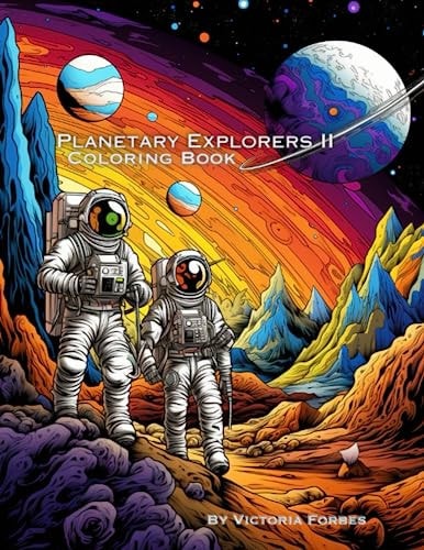 Planetary Explorers II Coloring Book