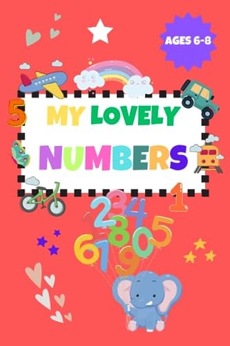My Lovely Numbers Simple Educational Activity Book for Kids