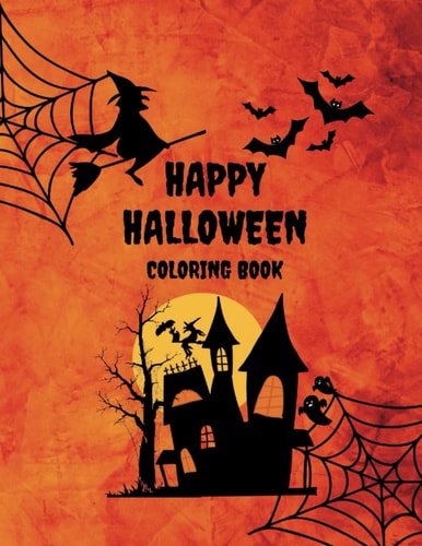 Happy Halloween Coloring Book