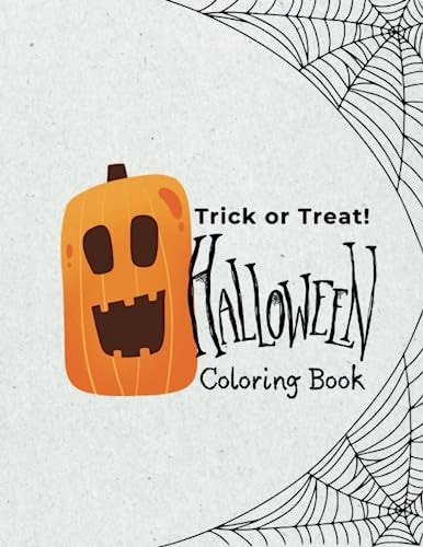 Happy Halloween Coloring Book