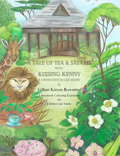 A Tale of Tea and Safaris A Cross-Stitch Cat Story
