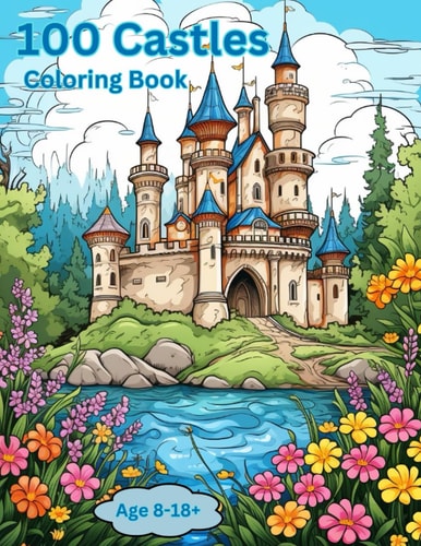 CASTLES COLORING BOOK.