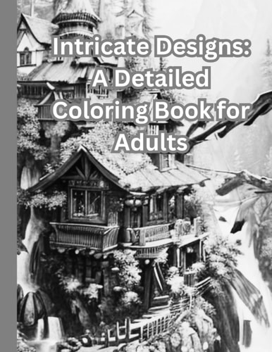 Intricate Designs A Detailed Coloring Book for Adults