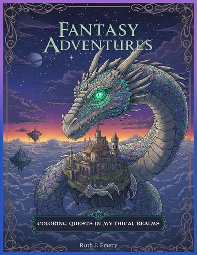 Fantasy Adventures Coloring Quests in Mythical Realms