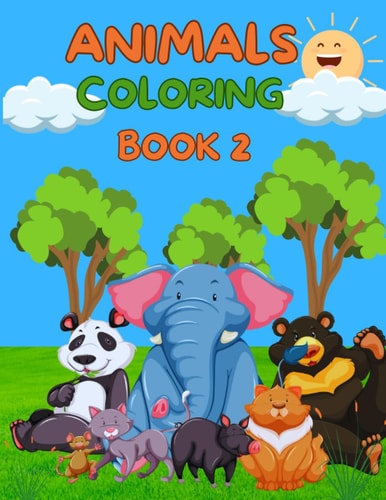 ANIMALS COLORING BOOK Book Coloring for Children