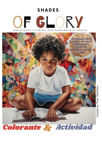 Shades Of GloRy Coloring and Activity Book: Spanish Version
