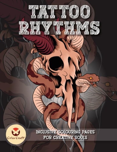 Tattoo Rhythms Inclusive Colouring Pages for Creative Souls