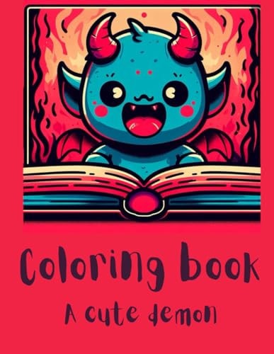 DUTE DEMON COOLORING BOOK FOR KIDS.