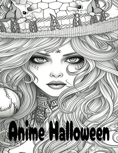 Anime Halloween A Festive Anime Book for Relaxation