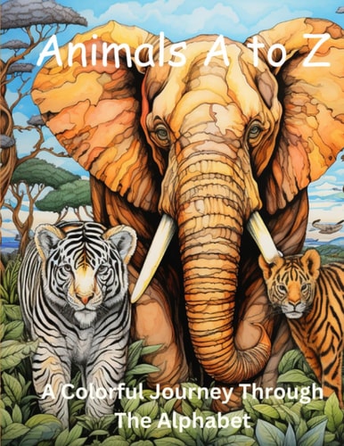 Animals A to Z A Colorful Journey Through The Alphabet