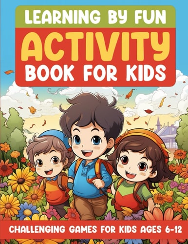 Learning By Fun Activity Book For Kids