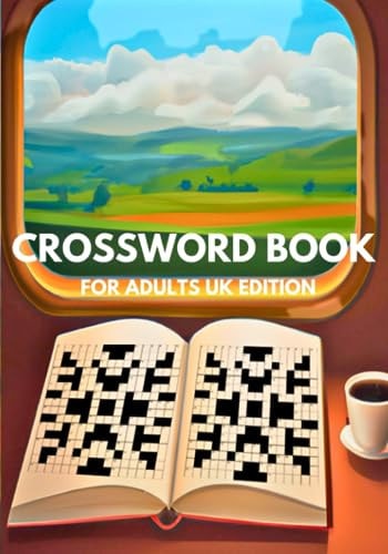 Crossword Book For Adults UK Edition 60 Quick Crossword Puzzles