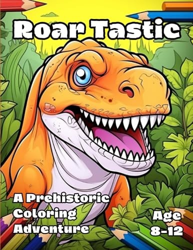 Roar Tastic A Prehistoric Coloring Adventure