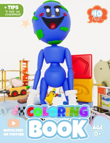 Playful Planet Kids Show Coloring Book Coloring Book for Kids