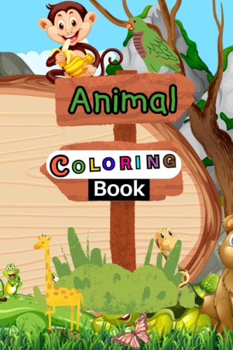 Animal Coloring Books for Toddlers