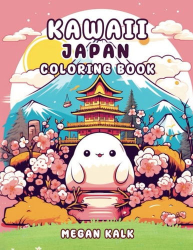 Kawaii Japan Coloring Book