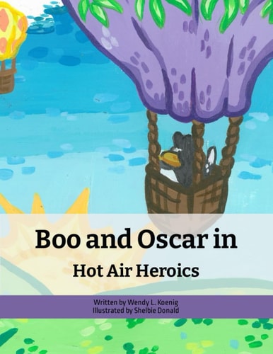 Boo and Oscar in Hot Air Heroics