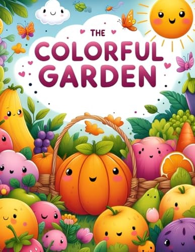 The Colorful Garden A Fruits and Vegetables Coloring Adventure