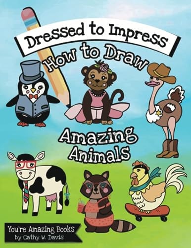 DRESSED TO IMPRESS How to Draw Amazing Animals
