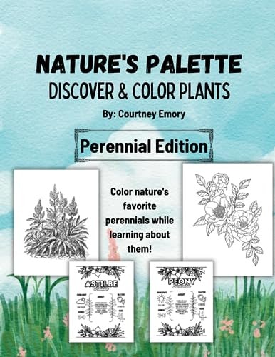 Nature's Palette (Coloring Book) Discover and Color Plants