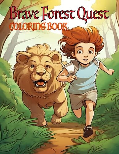 Brave Forest Quest Coloring Book