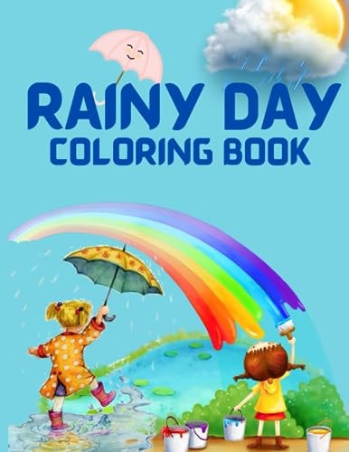 Rainy Day Coloring Book For Kids