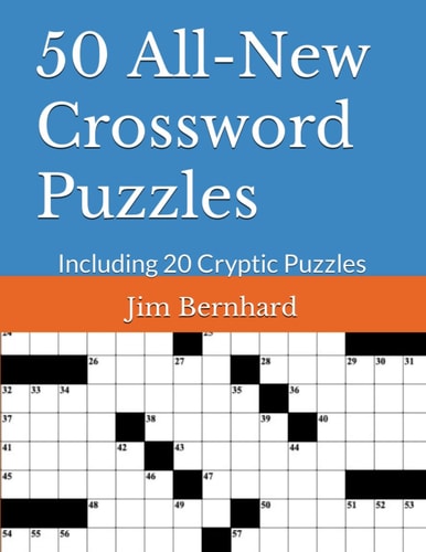 50 All-New Crossword Puzzles Including 20 Cryptic Puzzles