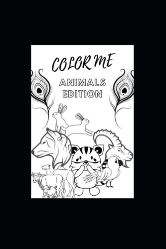 Animal Adventures Children Coloring Book for Vivid Animals