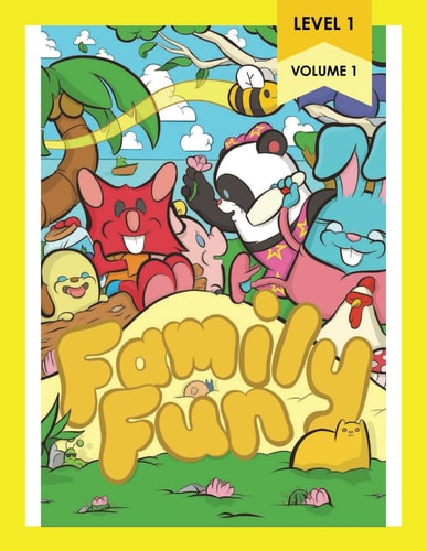 Family Fun - Volume 1 AD, AN, AP, AT Rime Decodables