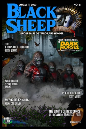 Black Sheep Unique Tales of Terror and Wonder No. 2: August 2023