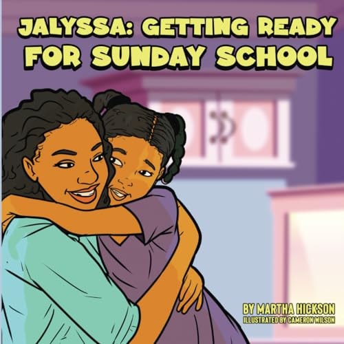 Jalyssa Getting Ready for Sunday School