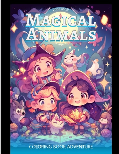 Magical Animals A Coloring Book Adventure
