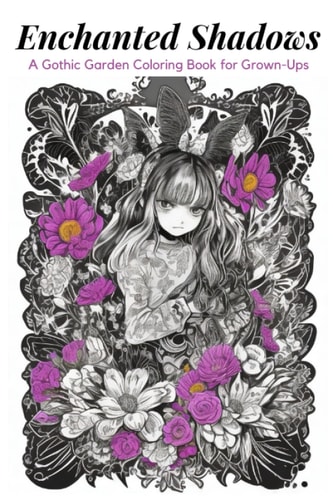Enchanted Shadows A Gothic Garden Coloring Book for Grown-Ups