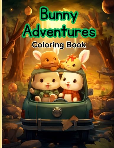 Bunny Adventures Coloring Book