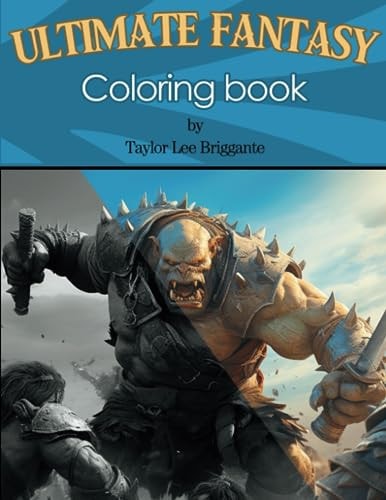 Ultimate Fantasy Coloring Book Old School Fantasy Coloring Pages