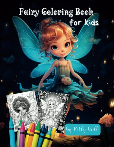 Fairy Coloring Book For Kids