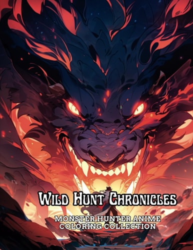 Wild Hunt Chronicles Monster Hunter Anime Coloring Collection
