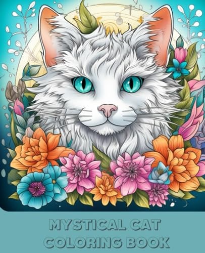 Majestic Cats Coloring Book Coloring Books for Kids, Coloring Book for Adults, Featuring 25 Beautiful Majestic Cat Designs