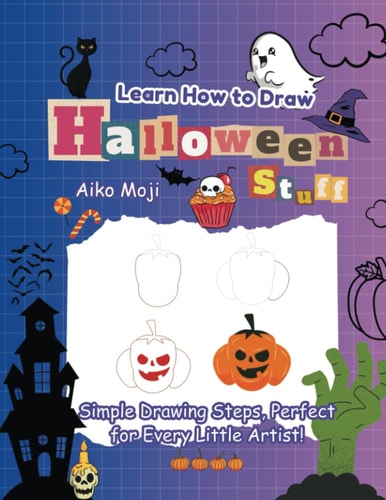 Learn How to Draw Halloween Stuff Simple Drawing Steps, Perfect for Every Little Artist!