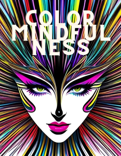 Colormindfulness Palette of Peace: Faces and Abstractions - Your 80-Page Path to Mindful Relaxation