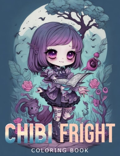 Chibi Fright Coloring Book