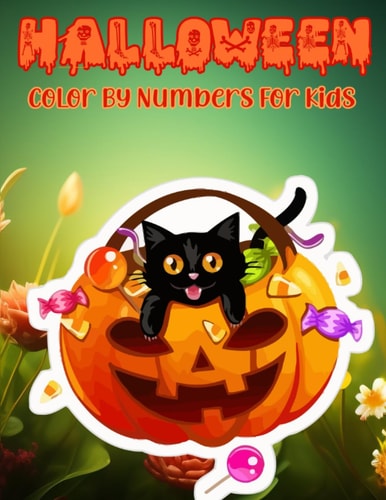 Halloween Color By Number for Kids