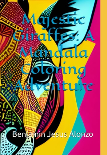 Majestic Giraffes A Mandala Coloring Adventure
