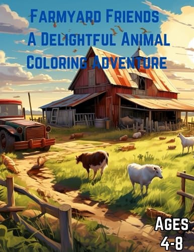 Farmyard Friends - A Delightful Animal Coloring Adventure