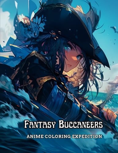 Fantasy Buccaneers Anime Coloring Expedition