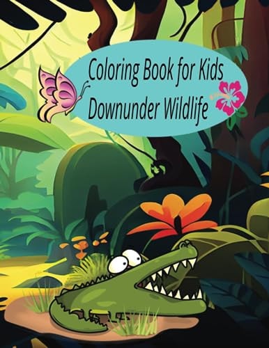 Coloring Book for Kids Downunder Wildlife